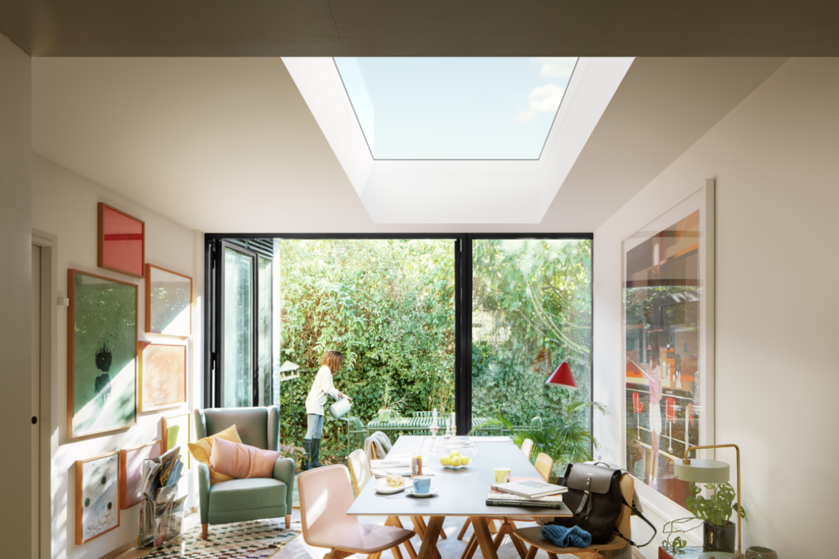 Bespoke rectangular rooflight London